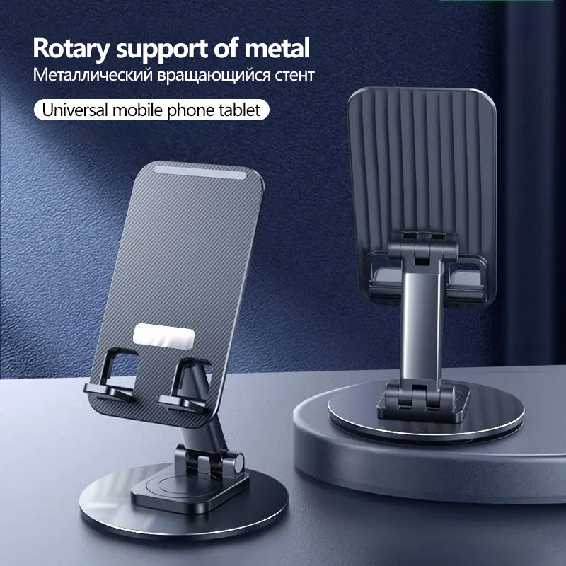 360degree Foldable Rotating Desktop Bedside Telescopic Mobile Phone Accessories Stand Holder Support