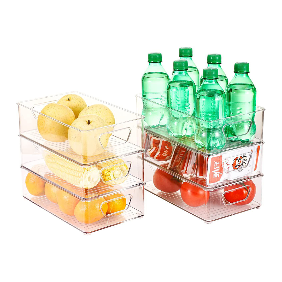 Large Organizer Bin - 1 Piece Clear