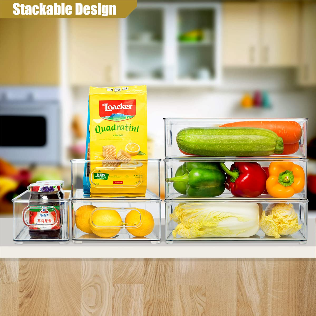 Small Organizer Bin - 3 Pcs Clear