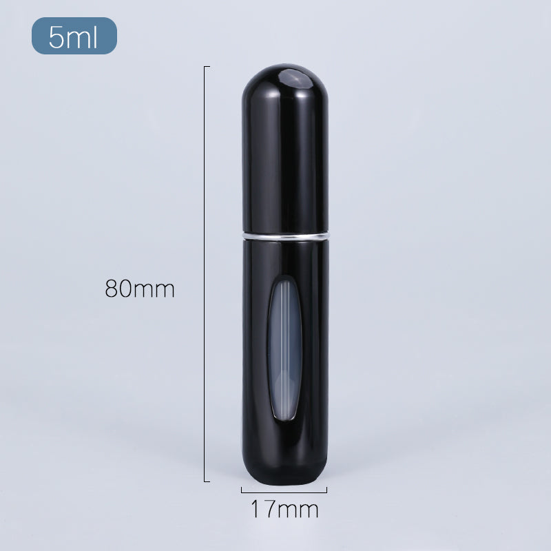 5/8ml Refillable Perfume Spray Atomizer Aluminum Perfume Spray Scent Pump Perfume Atomizer Refillable Mini Bottle for Car or Travel