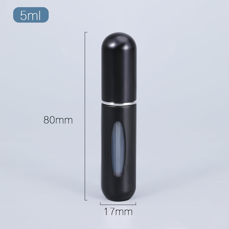 5/8ml Refillable Perfume Spray Atomizer Aluminum Perfume Spray Scent Pump Perfume Atomizer Refillable Mini Bottle for Car or Travel