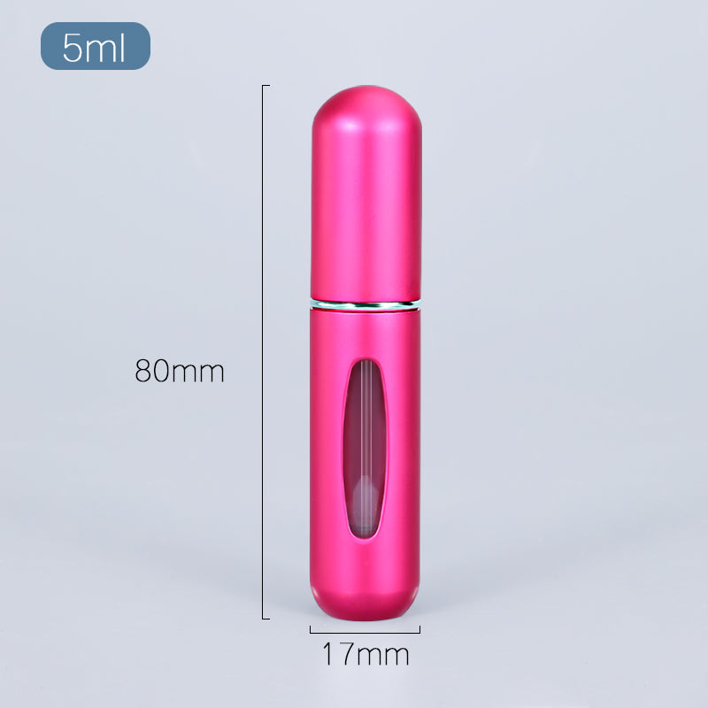 5/8ml Refillable Perfume Spray Atomizer Aluminum Perfume Spray Scent Pump Perfume Atomizer Refillable Mini Bottle for Car or Travel