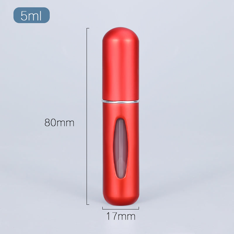 5/8ml Refillable Perfume Spray Atomizer Aluminum Perfume Spray Scent Pump Perfume Atomizer Refillable Mini Bottle for Car or Travel