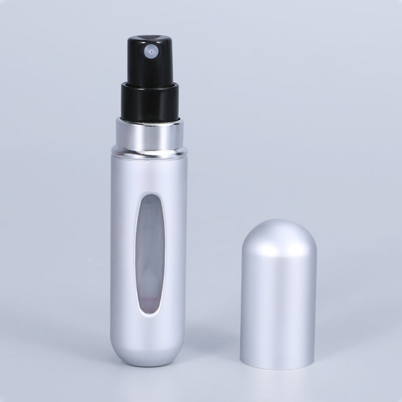 5/8ml Refillable Perfume Spray Atomizer Aluminum Perfume Spray Scent Pump Perfume Atomizer Refillable Mini Bottle for Car or Travel